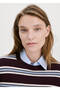 Striped thin knitwear sweater - 6