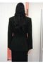 Lyocell dar kesim blazer ceket - 4