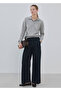 Mid Waist Wide Leg Jeans - 2
