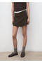 Checkered Asymmetrical Skirt