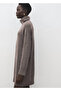 Turtleneck knitwear dress
