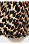 Leopard patterned midi skirt - 5
