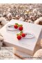 Children's and Women's Knitted Snap Buckle Handmade Cherry Series - 8