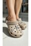 Women's Cros Sabo Slippers Sea Pool Beach Garden Slippers Closed Toe Slippers with Stone Accessories - 2