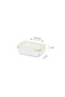 Fresh Oven-Safe Glass Rectangular Container 185ml – Airtight, Leakproof & Heat-Resistant - 2