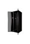 26U 600X600 Hyperline Freestanding Rack Cabinet (Black) (Front Glass Door / with Wheels) - 3