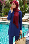 شال ساندي مع قبعة - 2