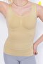 Ten Athlete Corset Thick Strap Waist Chest Belly 2 Size Slim Look Seamless Silky Gathering Knitted - 6