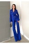 Yakası Düğmeli Blazer - 5