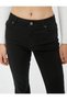 Spanish Leg Trousers Gabardine Fabric Slim Fit Pocket Detailed Cotton - 5