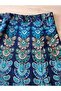 Ethnic, Bohemian, 100% Cotton, Organic Dye, Long, Wrap (Wrapped) Skirt - 4