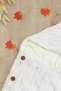 Girl Boy Baby Buttoned Cream Baby Carrier Swaddle Stl6812 - 4