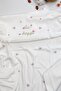 Baby Girl Embroidered Double Layer Natural Combed Cotton Blanket 100% Cotton Stl6698 - 5