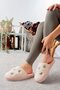 Fluffy Figured Slippers Women's Home Socks Do Not Make Sound Light Soft Sole - 2