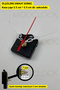 Clock Mechanism, Flowing Silent Wall Clock Mechanism, 14 mm Shaft, Scorpion-Hour-Hand-Second-(with Hanger)