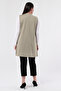 Plus Size Women's Long Very Special Thin Knitwear Spring Summer Mother Tunic Vest - 7