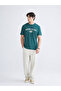 Esvab • Modern & Distinctive Zero Roba Collar Printed Combed Cotton Men's T-Shirt - 3