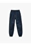 Boy's Canvas Trousers 6Wkb40003Tw Dark Blue - 3