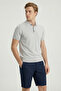 Gravino Gray Polo Knitwear T-Shirt - 5