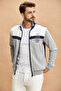 Armada Gray Melange 100% Cotton Sweatshirt - 3