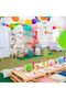 32 Inch Gradient Number Balloons with Crown Design, Birthday Party Decoration, White - 4