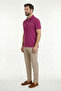 Barbados Purple 100% Cotton Polo T-Shirt - 4