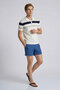 Salud Off-White Striped Polo Knitwear T-Shirt - 2