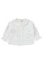 Cuff Gathered Shirt for 6-18 Months - White 18-24 Months