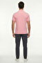 Cayman Pink 100% Gazeli Aegean Cotton Polo T-Shirt - 6