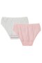 Civil Girl's Hearted 2-Piece Underwear Set |   Lycra Single Jersey Printed |   School Nursery and Daily Use - 2