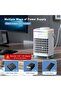 3-in-1 Portable Air Cooler with 4 Fan Speeds, 7 Color Lights, Timer Function - 3
