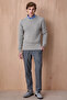 Grund Light Gray Round Neck Knitwear - 3