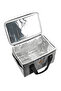 32 Lt Thermos Cooler Camping Bag - Heat Insulated Hot and Cold Retaining Thermal Ice Box with Straps Gray - 4