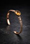 Women's Copper Bracelet with Zultanite Stone Authentic Model Handcuff Bracelet - 2