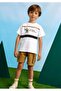Boy's 3605 cargo shorts t-shirt set gkm0165 - 2