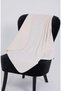 U.S. Polo Assn Baby Girl Polka Dot Detailed Blanket Ecru - 2