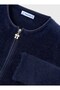 Girl's Zippered Fleece Jacket 2-10 Years Blue - 3