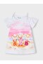 Girl's Shoulder-Tied Dress 2-10 Years Ecru