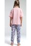 U.S. Polo Assn Girl's Flower Figure and Text Detail 9-15 Years Old Somon - 5