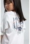 U.S. Polo Assn. Girl's Minimal Logo Detailed 2-Piece Set 9-15 Years Old White - 3