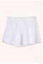 Baby Girl Wide Leg Shorts 0-5 Years White - 2