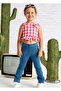 Girl's Spanish Style Trousers 2-10 Years Blue - 3