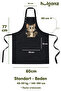 Kitchen Apron Set of 2, Stain-Resistant, Water-Repellent Fabric, Colorfast Print, Chef Kitten Pattern Double Apron - 7