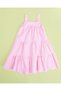 Girl's Summer Bow Gingham Pattern Hat 3-4-5-6-7-8-9-1 Years Old Dress - 3