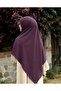Hijab Medina Silk Scarf 120X120 Rose - 2