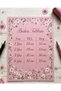 Girl's Baby Pink and White Patterned Hooded Cute Stylish Coat - 2