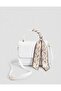 Bird Patterned Cream Scarf - Multi-Purpose, Elegant Accessory for Bag, Neck, and Wrist Use - 2