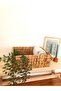 Wicker Sturdy Rectangular 43X31X15.5Cm Large Size Basket / Organizer - 2