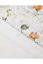 Solaya Bloom Complete Duvet Cover Set with Double Sheets 200X220 cm Orange - 6