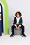 Worf Single Velcro Genuine Leather Anatomical Boys' Boots Navy Blue - 4